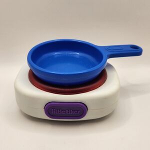 Retired Little Tikes Sizzlin' Sound Kitchen Burner Light-Up Kids Play Kitchen